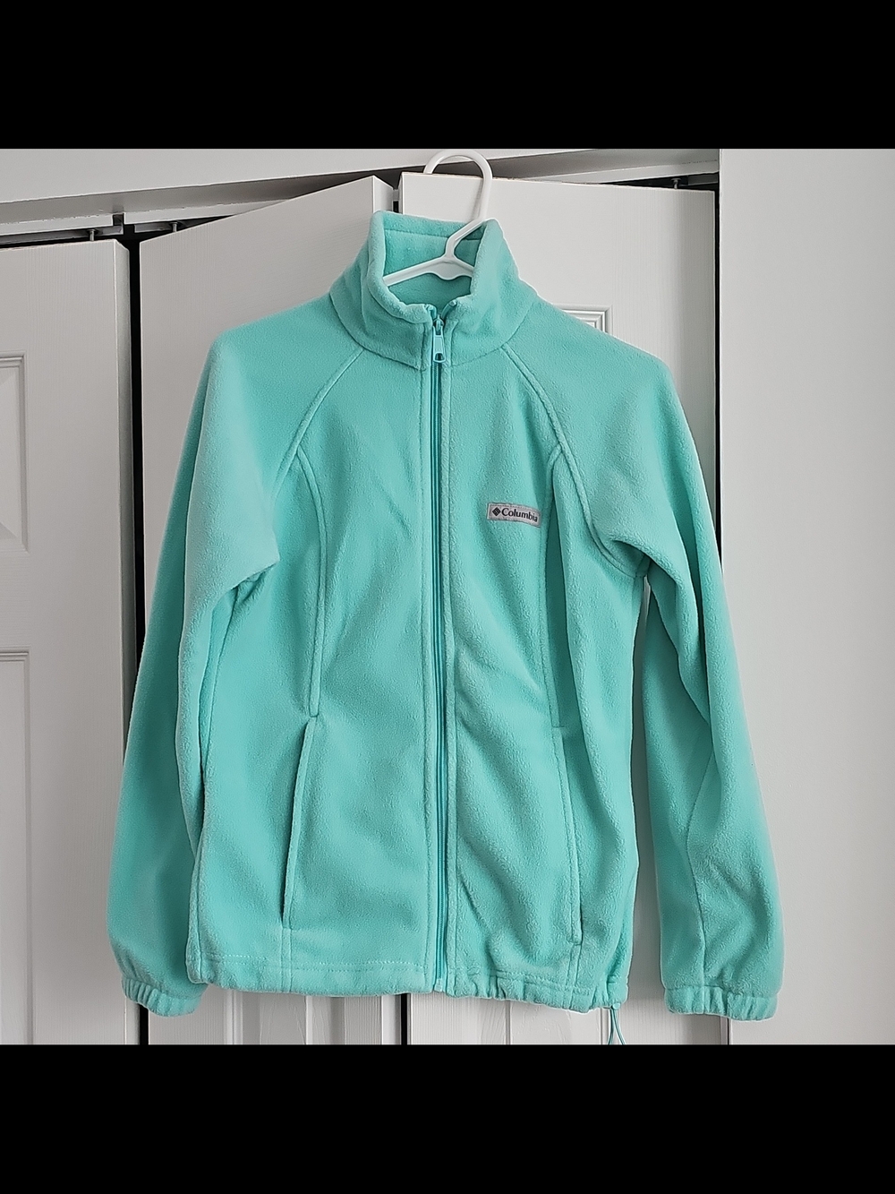 Columbia Teal Green Fleece Jacket